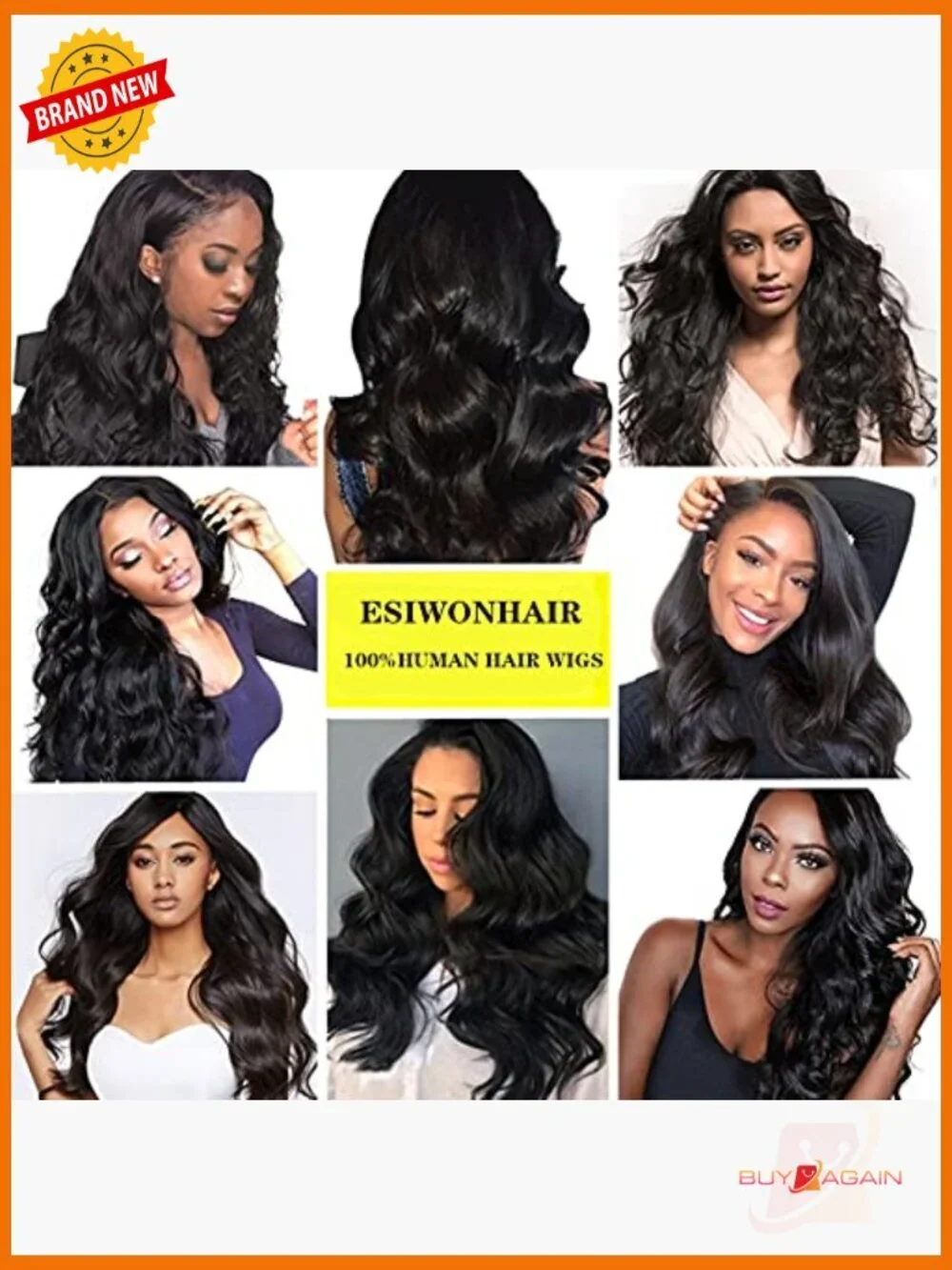 24in Body Wave Lace Front Wig Human Hair Black Women Glueless HD Curly Frontal
